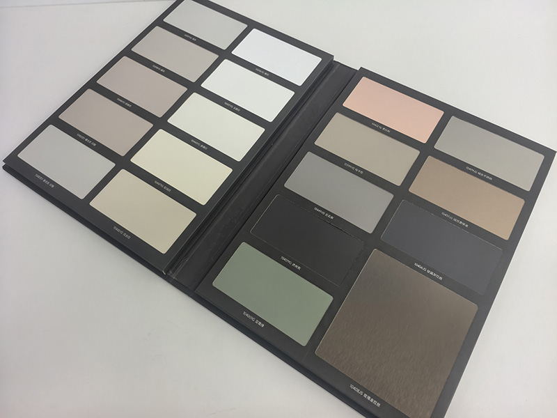 粉末涂料色卡样册